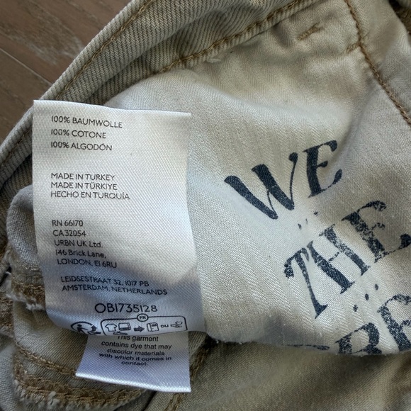 We The Free Free People Women’s Barrel Pants 26 Faded Light Gray - Picture 11 of 11